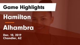 Hamilton  vs Alhambra  Game Highlights - Dec. 10, 2019
