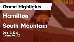 Hamilton  vs South Mountain Game Highlights - Dec. 3, 2021