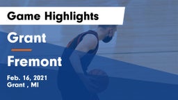 Grant  vs Fremont  Game Highlights - Feb. 16, 2021