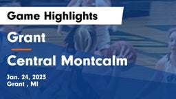 Grant  vs Central Montcalm  Game Highlights - Jan. 24, 2023