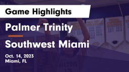 Palmer Trinity  vs Southwest Miami  Game Highlights - Oct. 14, 2023