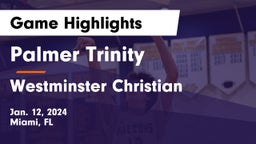 Palmer Trinity   vs Westminster Christian  Game Highlights - Jan. 12, 2024