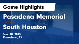 Pasadena Memorial  vs South Houston  Game Highlights - Jan. 20, 2023