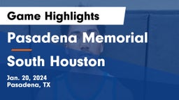 Pasadena Memorial  vs South Houston  Game Highlights - Jan. 20, 2024