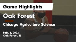 Oak Forest  vs Chicago  Agriculture Science Game Highlights - Feb. 1, 2022