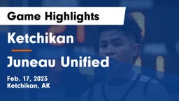 Ketchikan  vs Juneau Unified Game Highlights - Feb. 17, 2023