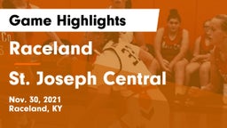 Raceland  vs St. Joseph Central Game Highlights - Nov. 30, 2021