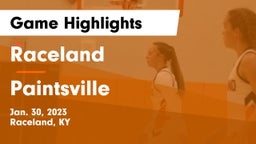 Raceland  vs Paintsville  Game Highlights - Jan. 30, 2023
