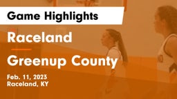 Raceland  vs Greenup County  Game Highlights - Feb. 11, 2023