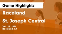 Raceland  vs St. Joseph Central  Game Highlights - Jan. 22, 2024