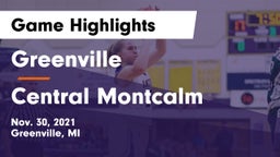 Greenville  vs Central Montcalm  Game Highlights - Nov. 30, 2021