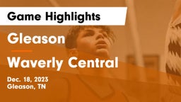Gleason  vs Waverly Central  Game Highlights - Dec. 18, 2023