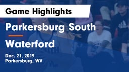 Parkersburg South  vs Waterford  Game Highlights - Dec. 21, 2019