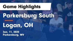 Parkersburg South  vs Logan, OH Game Highlights - Jan. 11, 2020