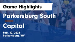 Parkersburg South  vs Capital Game Highlights - Feb. 12, 2022