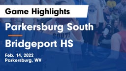 Parkersburg South  vs Bridgeport HS Game Highlights - Feb. 14, 2022