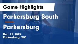 Parkersburg South  vs Parkersburg  Game Highlights - Dec. 21, 2023
