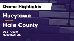 Hueytown  vs Hale County  Game Highlights - Dec. 7, 2021