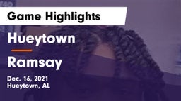 Hueytown  vs Ramsay  Game Highlights - Dec. 16, 2021