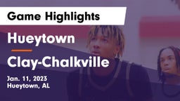 Hueytown  vs Clay-Chalkville  Game Highlights - Jan. 11, 2023