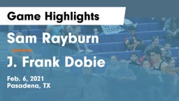 Sam Rayburn  vs J. Frank Dobie  Game Highlights - Feb. 6, 2021