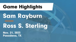 Sam Rayburn  vs Ross S. Sterling  Game Highlights - Nov. 21, 2023
