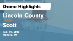 Lincoln County  vs Scott  Game Highlights - Feb. 29, 2020