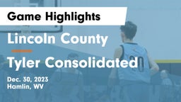 Lincoln County  vs Tyler Consolidated Game Highlights - Dec. 30, 2023