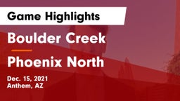 Boulder Creek  vs Phoenix North  Game Highlights - Dec. 15, 2021