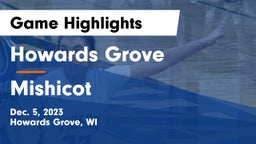 Howards Grove  vs Mishicot  Game Highlights - Dec. 5, 2023
