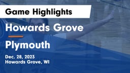 Howards Grove  vs Plymouth  Game Highlights - Dec. 28, 2023