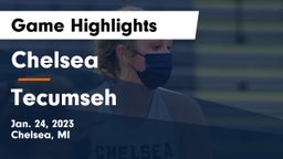 Chelsea  vs Tecumseh  Game Highlights - Jan. 24, 2023