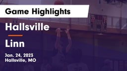 Hallsville  vs Linn  Game Highlights - Jan. 24, 2023