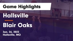 Hallsville  vs Blair Oaks  Game Highlights - Jan. 26, 2023