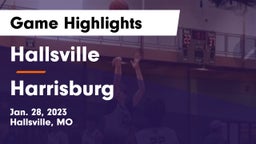 Hallsville  vs Harrisburg  Game Highlights - Jan. 28, 2023