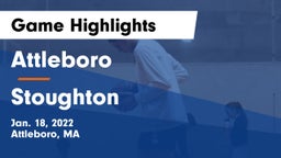 Attleboro  vs Stoughton  Game Highlights - Jan. 18, 2022