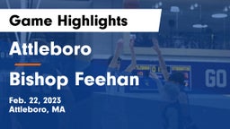 Attleboro  vs Bishop Feehan  Game Highlights - Feb. 22, 2023