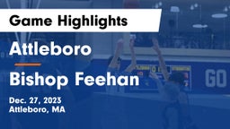 Attleboro  vs Bishop Feehan  Game Highlights - Dec. 27, 2023