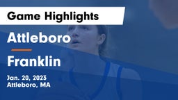 Attleboro  vs Franklin  Game Highlights - Jan. 20, 2023