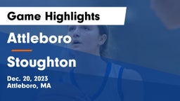 Attleboro  vs Stoughton  Game Highlights - Dec. 20, 2023