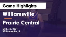 Williamsville  vs Prairie Central  Game Highlights - Dec. 30, 2021