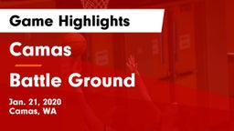 Camas  vs Battle Ground  Game Highlights - Jan. 21, 2020