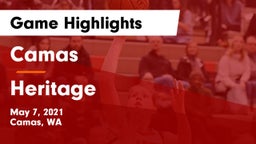 Camas  vs Heritage  Game Highlights - May 7, 2021