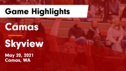 Camas  vs Skyview Game Highlights - May 20, 2021