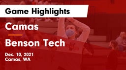 Camas  vs Benson Tech  Game Highlights - Dec. 10, 2021