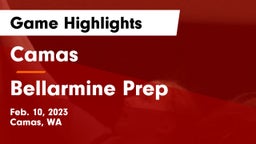 Camas  vs Bellarmine Prep  Game Highlights - Feb. 10, 2023