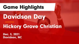 Davidson Day  vs Hickory Grove Christian  Game Highlights - Dec. 3, 2021