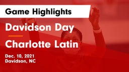 Davidson Day  vs Charlotte Latin  Game Highlights - Dec. 10, 2021