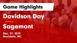 Davidson Day  vs Sagemont  Game Highlights - Dec. 27, 2019