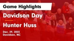 Davidson Day  vs Hunter Huss  Game Highlights - Dec. 29, 2023